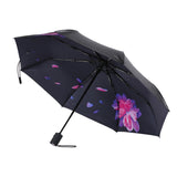 WK WT-U3 Sunny and Rainy Sunscreen and UV Protection Folding Automatic Umbrella(Moon Purple), HAC1310A, HAC1310B