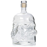 Glass Bottle Wine Pot Decanter Transparent Crystal Vodka Flagon Gift, Capacity: 650ml, Glass Bottle