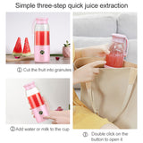 Vitamer USB Mini Portable Juicer Juice Blender Lemon Fruit Squeezers Reamers Bottle