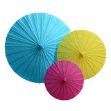 Indoor Aerial Creative Background Layout Corridor Classroom Paper Umbrella Hanging Wall Decoration, Diameter: 60cm, Diameter: 60cm