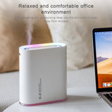 Y10 Runway Dual Jet Humidifier Colorful Marquee Night Light 1L Air Purifier for Home Office