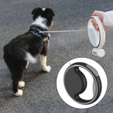 S62 Small and Medium Dog with Light Automatic Retractable Dog Leash, Length: 3m, 3m Black, 3m White