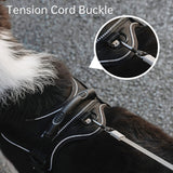 S62 Small and Medium Dog with Light Automatic Retractable Dog Leash, Length: 3m, 3m Black, 3m White