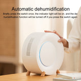 WT-D8 Desktop Mini Dehumidifier with Night Light, Capacity: 1L