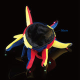 Funny Multicolor Halloween Props Clown Hat, Hat