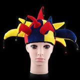 Funny Multicolor Halloween Props Clown Hat, Hat