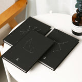 Twelve Constellations Paper Notebook Student Simple Diary Notepad  Sketch Graffiti Note Book, Random Pattern Delivery