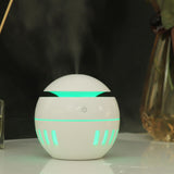 Wood Grain USB Hollowed-out Humidifier Seven Color Aromatherapy Lamp Automatic Alcohol Sprayer with Remote Control(Sky Blue), HC0372A, HC0372B, HC0372C, HC0372D, HC0372F, HC0372G, HC0372H, HC0372I, HC0372J, HC0372K