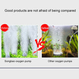 SOBO SB-988 12W 4 Outlets Adjustable Flow Silent Aquarium Air Pump Fish Tank Oxygen Air Pump, SOBO SB-988