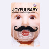 Funny Infant Mustache Baby Appease Nipple, Nipple 2