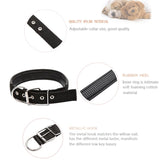 Foam Cotton  Polyester Pet Collars Pet Neck Strap Dog Neckband Cats Dogs Collars, 3.5cm x 57cm, 3.5cm x 57cm Black, 3.5cm x 57cm Blue, 3.5cm x 57cm Red