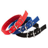 Foam Cotton  Polyester Pet Collars Pet Neck Strap Dog Neckband Cats Dogs Collars, 3.5cm x 57cm, 3.5cm x 57cm Black, 3.5cm x 57cm Blue, 3.5cm x 57cm Red