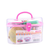 Multi-colorline, Needle Wearer, Tape, Ear Spoon etc Treasure Box, Daily Necessities Sewing Box, Random Color Delivery, HC1445G, HC1445F, HC1445Y