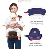 Ergonomic Baby Carrier with Hip Seat for Baby with Reflective Strip for 0-3 Years Old