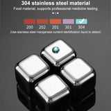 Stainless Steel Chilling Reusable Ice Cubes for Whiskey, Vodka, Liqueurs, 1 PC