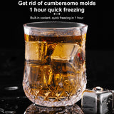 Stainless Steel Chilling Reusable Ice Cubes for Whiskey, Vodka, Liqueurs, 1 PC