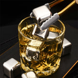 Stainless Steel Chilling Reusable Ice Cubes for Whiskey, Vodka, Liqueurs, 1 PC