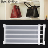 Wardrobe Storage Layered Baffle Cabinet Shelf Dormitory Partition Cupboard Partition Board, Width: 24cm, Stretch Range: 30-40cm, Stretch Range:30-40cm