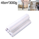 PE Transparent Stretch Wrap Film(Width: 45cm, Length: 390m), Width: 45cm, Length: 390m