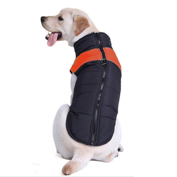 Pet Dog Cotton Vest Ski Suit, Size: 4XL, Chest: 63cm, Back Length: 55cm, Size: 4XL