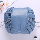 Travel Large Volume Drawstring Bag Cosmetic Sundries Storage Bag, Gray Blue, Light Grey, Light Pink, Mint Green, Navy Blue, Beige, Red, Black, Dark Gray, Pink