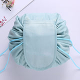 Travel Large Volume Drawstring Bag Cosmetic Sundries Storage Bag, Gray Blue, Light Grey, Light Pink, Mint Green, Navy Blue, Beige, Red, Black, Dark Gray, Pink