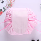 Travel Large Volume Drawstring Bag Cosmetic Sundries Storage Bag, Beige, Red, Black, Dark Gray, Pink, Gray Blue, Light Grey, Light Pink, Mint Green, Navy Blue