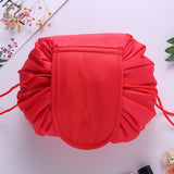 Travel Large Volume Drawstring Bag Cosmetic Sundries Storage Bag, Beige, Red, Black, Dark Gray, Pink, Gray Blue, Light Grey, Light Pink, Mint Green, Navy Blue