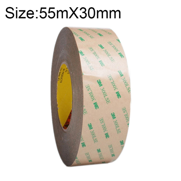 Super Adhesive Ultra-thin Transparent and High-temperature Resistant Double-sided Traceless Tape, Size: 55m x 25mm, Size: 55m x 25mm