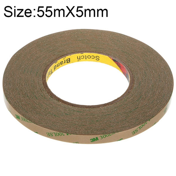 Super Adhesive Ultra-thin Transparent and High-temperature Resistant Double-sided Traceless Tape, Size: 55m x 5mm, Size: 55m x 5mm