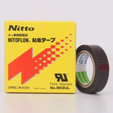 NO.903UL 0.08mm Thickness NITTO DENKO Teflon High Temperature Tape for Sealing Machine , Size: 10m x 38mm, Size: 10m x 38mm