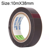 NO.903UL 0.08mm Thickness NITTO DENKO Teflon High Temperature Tape for Sealing Machine , Size: 10m x 38mm, Size: 10m x 38mm