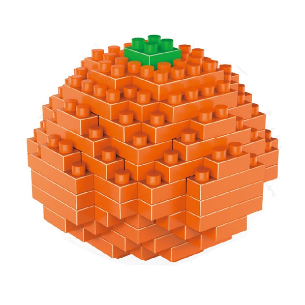 Tomato Pattern Plastic Diamond Particle Building Block Assembled Toys, Tomato