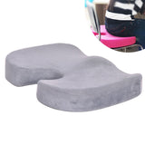 W-shaped Rebound Memory Foam Anti-Hemorrhoids Car Health Buttock Cushion, Size: 45x35x7cm, Memory Foam (Black), Memory Foam (Coffee), Memory Foam (Grey), Memory Foam  (Blue), Memory Foam (Purple), Memory Foam (Rose Red)