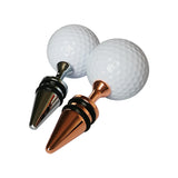 Golf + Tee Shape Red Wine Bottle Stopper, Size: 10 x 4.2cm, Golf + Tee Stopper