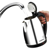 KONKA KEK-15DG1830 Portable Stainless Steel Electric Kettle, Capacity : 1.8L, EU Plug, KEK-15DG1830 (EU Plug)