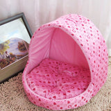 Small Pet Dogs Cats House Creative Yurt Shape Dog House, Size: L, 42*48*48cm, Size: L