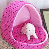 Small Pet Dogs Cats House Creative Yurt Shape Dog House, Size: L, 42*48*48cm, Size: L