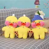 Hyaluronic Acid Duck Cartoon Small Yellow Duck Plush Duck Toy Kids Toy, Size:35*10*10cm, Cartoon Small Yellow Duck