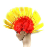 Funny Christmas Halloween Wig Masquerade Headdress Mohawk Hair Comb, Random Color Delivery, Mohawk Hair