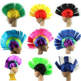 Funny Christmas Halloween Wig Masquerade Headdress Mohawk Hair Comb, Random Color Delivery, Mohawk Hair