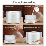 T700 Remote Control Clear White Air Humidifier Automatic Alcohol Sprayer Essential Oil Diffuser Ultrasonic Mist Maker Ultrasonic Aroma Diffuser Atomizer Color LED, Capacity: 700ml, DC 24V, US Plug, Clear White (700ml), Wood Pattern (700ml)