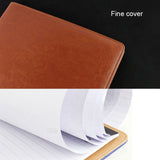 Office Supplies Business Style Leather Document Folder with 30-pages A4 Note Pad & Calculator