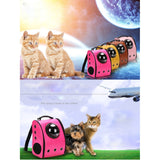 Space Capsule Carrier Breathable Pet Backpack Travel Portable Pet Bag for Cat / Dog and Other Pets, Size:32*29*42cm