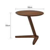 ZH63379 Nordic Wood Multi-functional Small Apartment Creative Round Side Table, HC5518A, HC5518B