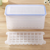 Small Square Ice Mold Trays Multi-layer Mold with Cover Ice Storage Box, 5 Layers, 5 Layers