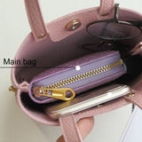 Fashion Mini PU Leisure Single Shoulder Square Handbag Mobile Phone Bag, Size: 13*4.5*16.5cm