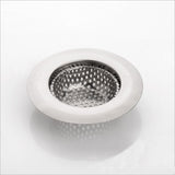 Wide Edge Sink Filter Floor Drain Cover Shower Sewer Stainless Steel Strainers, Size: L (11.5 x 11.5cm), Size: L