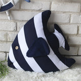 Fish Shape Cushion Bed Backrest Support Throw Pillow with Pillow Insert,  Size: 48 x 45cm