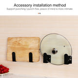 Stainless Steel Wall-mounted Kitchen Rack Hanging Chopping Block Holder, Chopping Block Holder